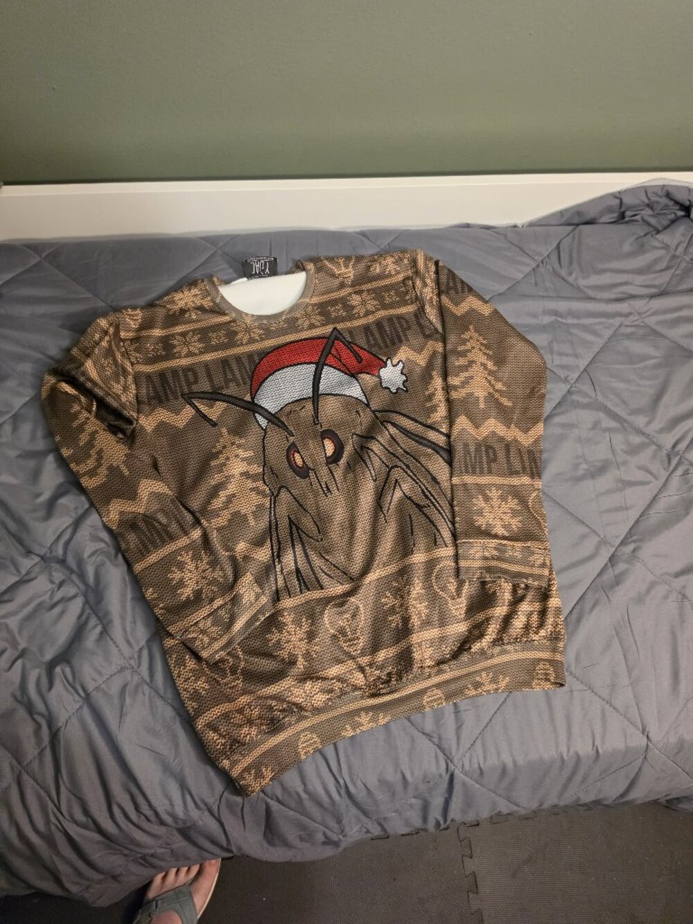 JAGY Brand Moth-Man Christmas Sweater